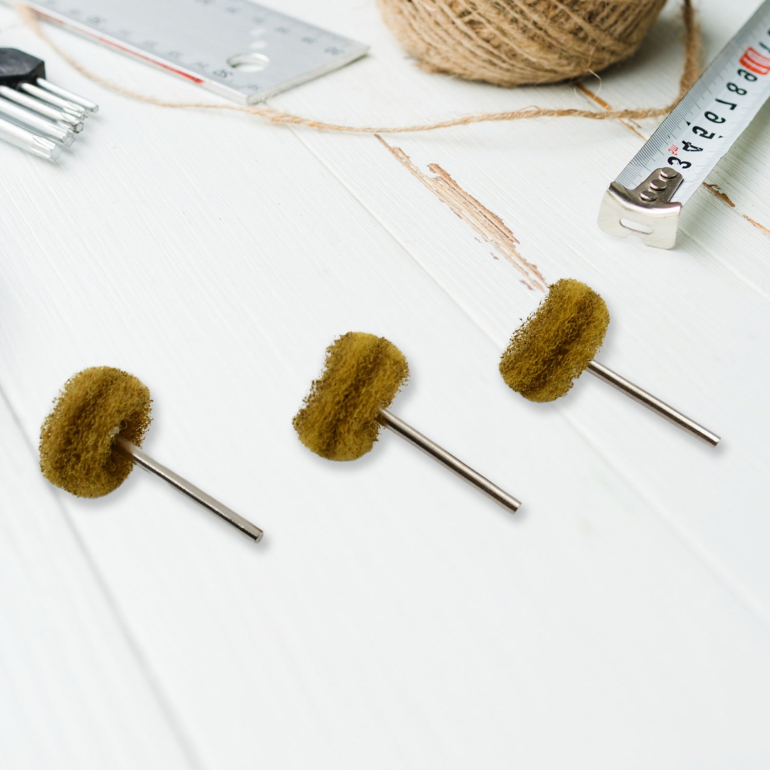 Abrasive Buffing Polishing Wheel Set (3 Pcs) Abrasive Buffing Polishing Wheel Set (3 Pcs)